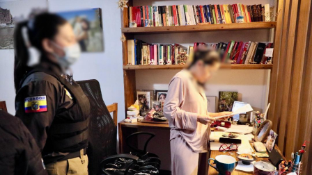 Fiscalía allanó una vivienda para recabar indicios en el caso Caja Chica