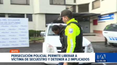 La persecución se dio tras el robo de un camión; uno de los implicados es un reincidente en múltiples hechos delictivos.
