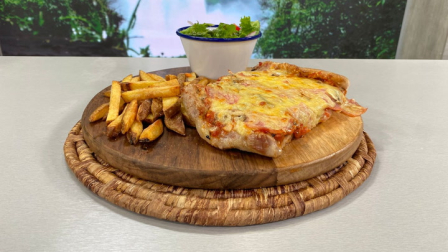 Este martes 3 de febrero del 2026 preparamos Matahambre de pizza, junto al chef Felipe Campana.