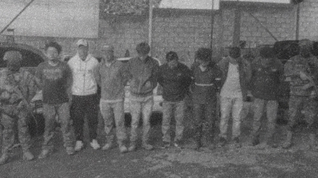 Allanamiento de un 'deshuesadero' de vehículos robados en el Valle de Los Chillos