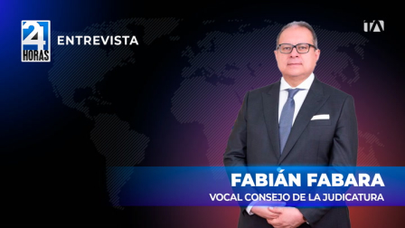 'La idea es que el 27 de diciembre tengamos ya resultado del concurso de jueces de la Corte Nacional y que puedan entrar en funciones en enero de 2027', Fabián Fabara, vocal del Consejo de la Judicatura, sobre el caso de Mario Godoy.