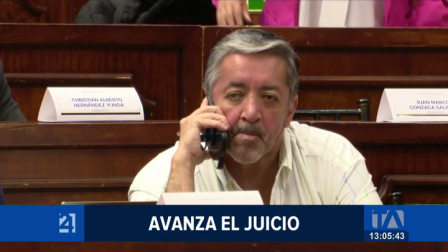 El magistrado anticorrupción es considerado un testigo clave en el proceso de fiscalización al titular de la Judicatura.