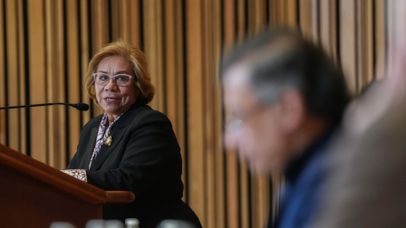 La misión colombiana que viajará a Ecuador está encabezada por la canciller Rosa Villavicencio.