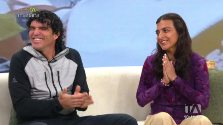 el montañista y speaker ecuatoriano, Santiago Quintero junto a su esposa comentan de varios tips para tener una relación en pareja  que sea dura y fuerte, en las buenas y malas.