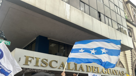 Manifestación ciudadana en respaldo del Alcalde de Guayaquil