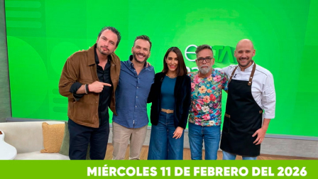 Mira el capítulo de esTAmañana del miércoles 11 de febrero del 2026. Un magazine diferente y entretenido, con contenido de calidad. De lunes a viernes, de 09:30 a 12:00.