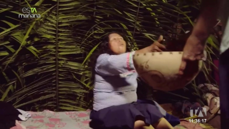 Lupita Grefa, parte de una comunidad Kichwa, comenta cómo se interpretan en las comunidades que