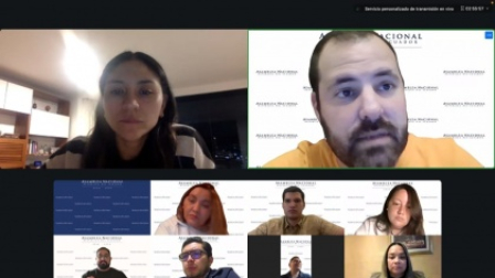 La sesión de la Comisión de Desarrollo Económico, Productivo y la Microempresa de la Asamblea Nacional.