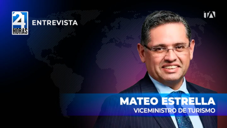 'Ecuador es un país seguro para visitar, tenemos ciertos desafíos de seguridad localizados, pero la ruta turística se puede visitar', Mateo Estrella, viceministro de Turismo, sobre el feriado de carnaval.