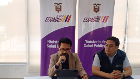 El Ministerio de Salud Pública detalló la situación de la tuberculosis en Ecuador.