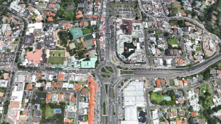 Las autoridades realizarán trabajos de rehabilitación vial en el redondel Las Bañistas, en Cumbayá.