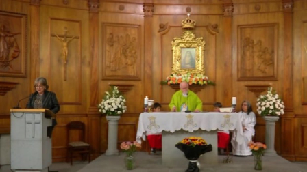 Misa del domingo con el padre Allan Mendoza desde la Capilla La Dolorosa del colegio San Gabriel de Quito.