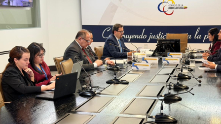 El Pleno del Consejo de la Judicatura designó por unanimidad a Damián Larco como presidente de la Judicatura.