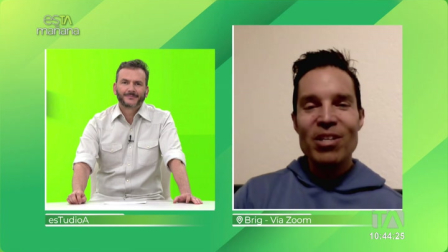 klaus junggbluth, esquiador ecuatoriano, se conectó en esTAmañana para contarnos cómo es representar al Ecuador en un deporte que no se práctica en el país.