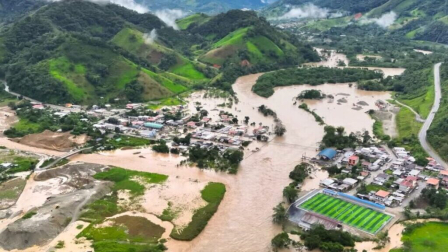Alerta meteorológica de lluvias y tormentas en Ecuador