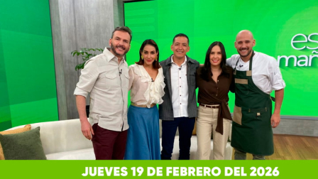 Mira el capítulo de esTAmañana del jueves 19 de febrero del 2026. Un magazine diferente y entretenido, con contenido de calidad. De lunes a viernes, de 09:30 a 12:00.