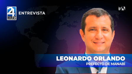 'Al menos hasta mayo de 2027 yo le garantizo a la población manabita que no vamos a disminuir en nada la inversión social', Leonardo Orlando, prefecto de Manabí, sobre la Ley de GADs