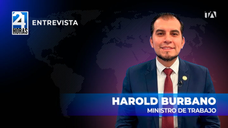 Las dos horas extras que se podrían aumentar diariamente, pueden ser pagadas con dinero o con tiempo, Harold Burbano, ministro de Trabajo, sobre la propuesta para generar un cambio en la jornada de trabajo.