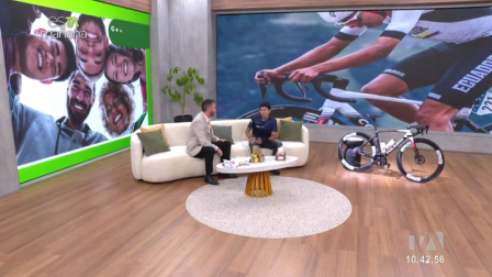 Mateo Ramírez, promesa del ciclismo ecuatoriano, llega al sillón de los amigos de esTAmañana para hablar de su corta pero brillante trayectoria.
