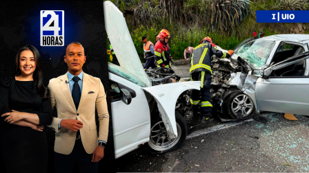 Revise las noticias más destacadas de Quito en la Primera Emisión del Noticiero 24 Horas de este jueves 26 de febrero del 2026. Andrea Samaniego  y Juan Miguel Rodríguez.