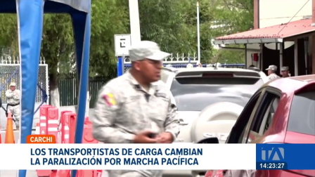 El sector logístico rechaza la crisis de Ecuador y Colombia; los transportistas pesados reemplazaron el paro por una jornada de movilización pacífica. Un reportaje de Jairo jácome