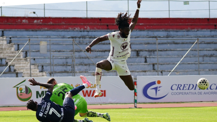 Latacunga 1 de marzo 2026 estadio la Cocha Mushuc Runa se enfrenta a la Universidad Católica por la segunda fecha de la LigaEcuabet FOTOS API JORGE PEREZ