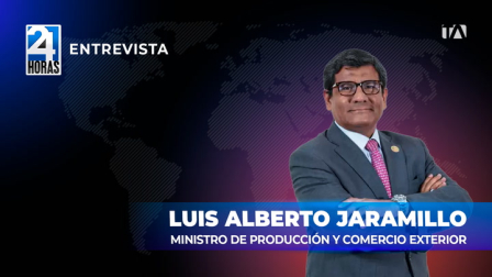 'Contaríamos con un blindaje para tener arancel del 10% y no del 15%, que tendrán los países que no han firmado el acuerdo', Luis Alberto Jaramillo, ministro de Producción, sobre los acuerdos con EE.UU.