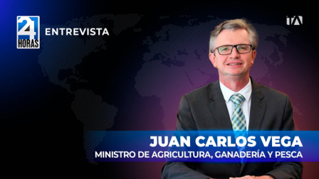 'No veo una afectación del 60% en ningún sector, pero es un reto para trabajar en conjunto con las oficinas comerciales y abrir nuevos mercados', Juan Carlos Vega, ministro de Agricultura, Ganadería y Pesca