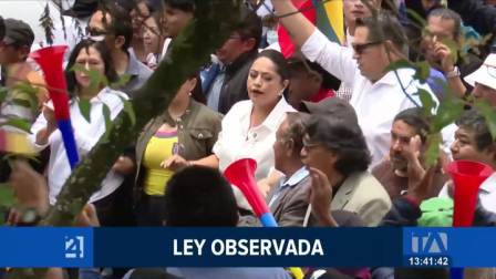 Revolución Ciudadana, Pachakutik y el FUT presentaron este martes sus recursos legales ante la Corte Constitucional para frenar la nueva normativa.