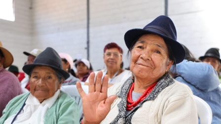 Los adultos mayores en condición de vulnerabilidad pueden recibir una pensión alimenticia en Ecuador.