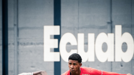 Un entrenamiento de Liga de Quito como parte de la preparación.