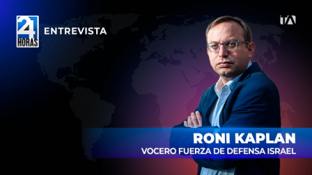 'El objetivo es garantizar que Irán no represente nunca más en la historia una amenaza existencial al Estado de Israel', Roni Kaplan, vocero de la Fuerza de Defensa de Israel, sobre la guerra en medio oriente.