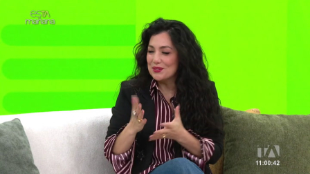 la cantante ecuatoriana nos deleita con un poco de lo que será su nuevo proyecto musical y claro con sus grandes clásicos.