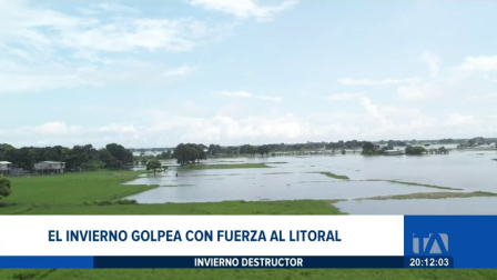 El desbordamiento de ríos arrasa con cultivos y mantiene cerrada la vía Jujan-Babahoyo, afectando gravemente al sector urbano y agrícola.
