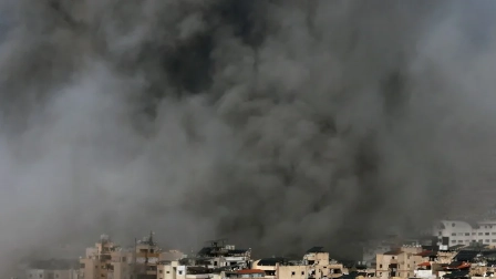 Bombardeo de Israel sobre Dahiyeh del jueves cinco de marzo de 2026