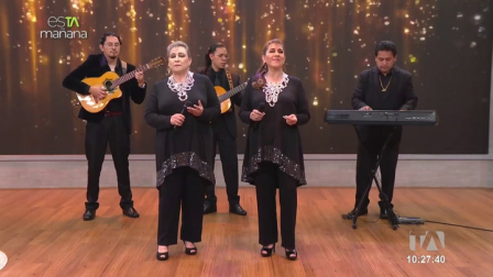 El ritmo de hoy lo pone el primer dúo femenino de música nacional del Ecuador.