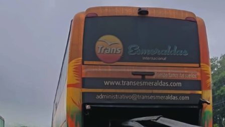 Siniestro de bus en Jipijapa