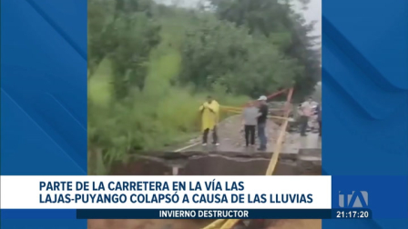 El fuerte temporal provocó el colapso de la vía Las Lajas – Puyango. Los cantones Salitre y Milagro están en emergencia tras el desbordamiento de varios ríos. Un reportaje de Ricardo Cruzatty