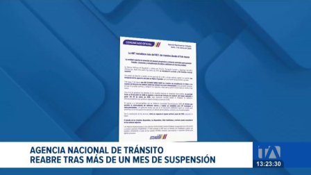 Aunque las oficinas vuelven a operar, la emisión de licencias y actualización de datos seguirán suspendidas; agencias en Mejía y Cayambe no abrirán sus puertas. Un reportaje de Belén Merizalde