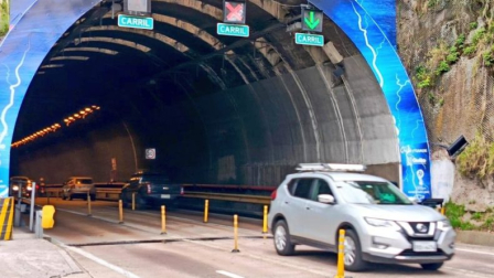 La circulación por el túnel Guayasamín tendrá cambios