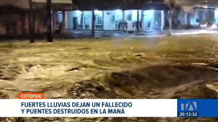 Las fuertes lluvias en Cotopaxi dejan una víctima mortal y miles de ciudadanos sin servicio eléctrico debido al impacto del temporal invernal. Un reportaje de Juan Pablo Toro