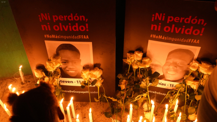 Com una marcha recordaron un mes de la desaparición y posterior ejecución de los 4 menores del sector de Las Malvinas.