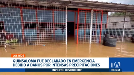 El cantón de la provincia de Los Ríos reporta cientos de familias afectadas en 12 recintos rurales; el agua inundó viviendas y cultivos. Un reportaje de Marlon Ayala