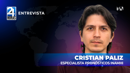 'Hasta mayo tenemos previsiones de que la época lluviosa se mantenga bastante intensa', Cristian Paliz, especialista de pronósticos del INAMHI, sobre la temporada invernal.