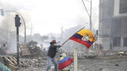 En 2019, el movimiento indígena lideró una protesta social en Ecuador