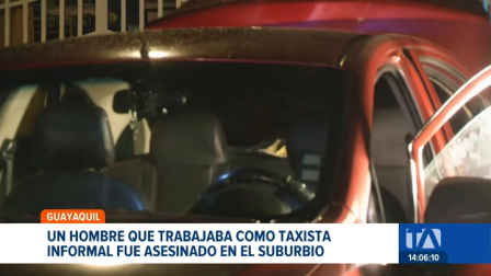 Sujetos armados acabaron con la vida de un conductor en el suburbio de la ciudad; el cuerpo fue arrastrado y abandonado junto a su vehículo. Un reportaje de Paula Kunh