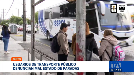 Tras denuncias por el deterioro de la infraestructura, el Municipio de Quito anuncia un plan de rehabilitación para las paradas que no tienen mantenimiento privado. Un reportaje de Stephany Paz