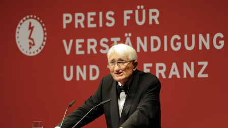 Jürgen Habermas fue un filósofo alemán