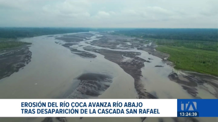 El fenómeno geológico no se detiene y las autoridades monitorean el riesgo para la infraestructura estratégica y las comunidades cercanas. Un reportaje de Roberto Verdezoto
