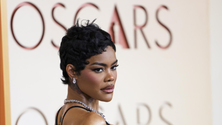 Teyana Taylor llega a la alfombra roja antes de la 98.ª ceremonia anual de los Premios Óscar en el Dolby Theatre en el barrio de Hollywood de Los Ángeles, California, EE. UU.